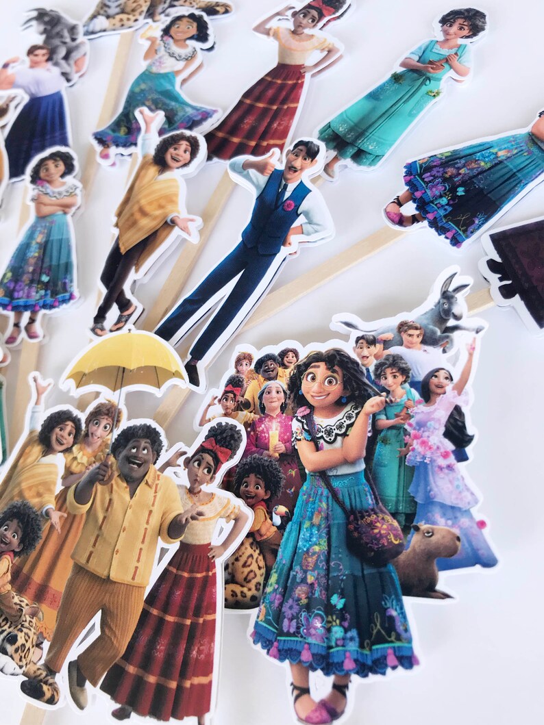 Encanto Cupcake Toppers Encanto Birthday Disney's Etsy