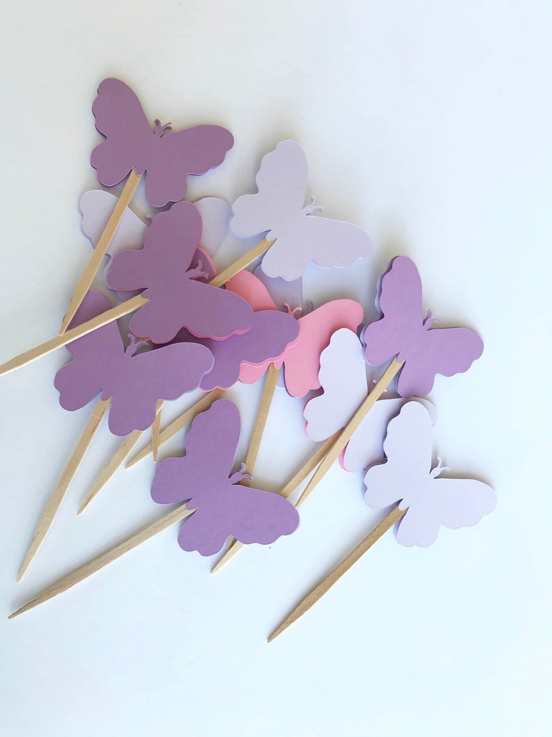 Butterfly Encanto Cupcake Toppers Encanto Birthday Etsy