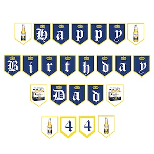 Corona banner, Birthday Beer, Party Beer Digital, Corona Beer party, Printable Beer Digital File, cerveza corona banner