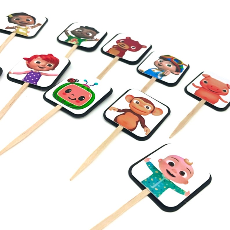 Cupcake Toppers Cupcake Etsy