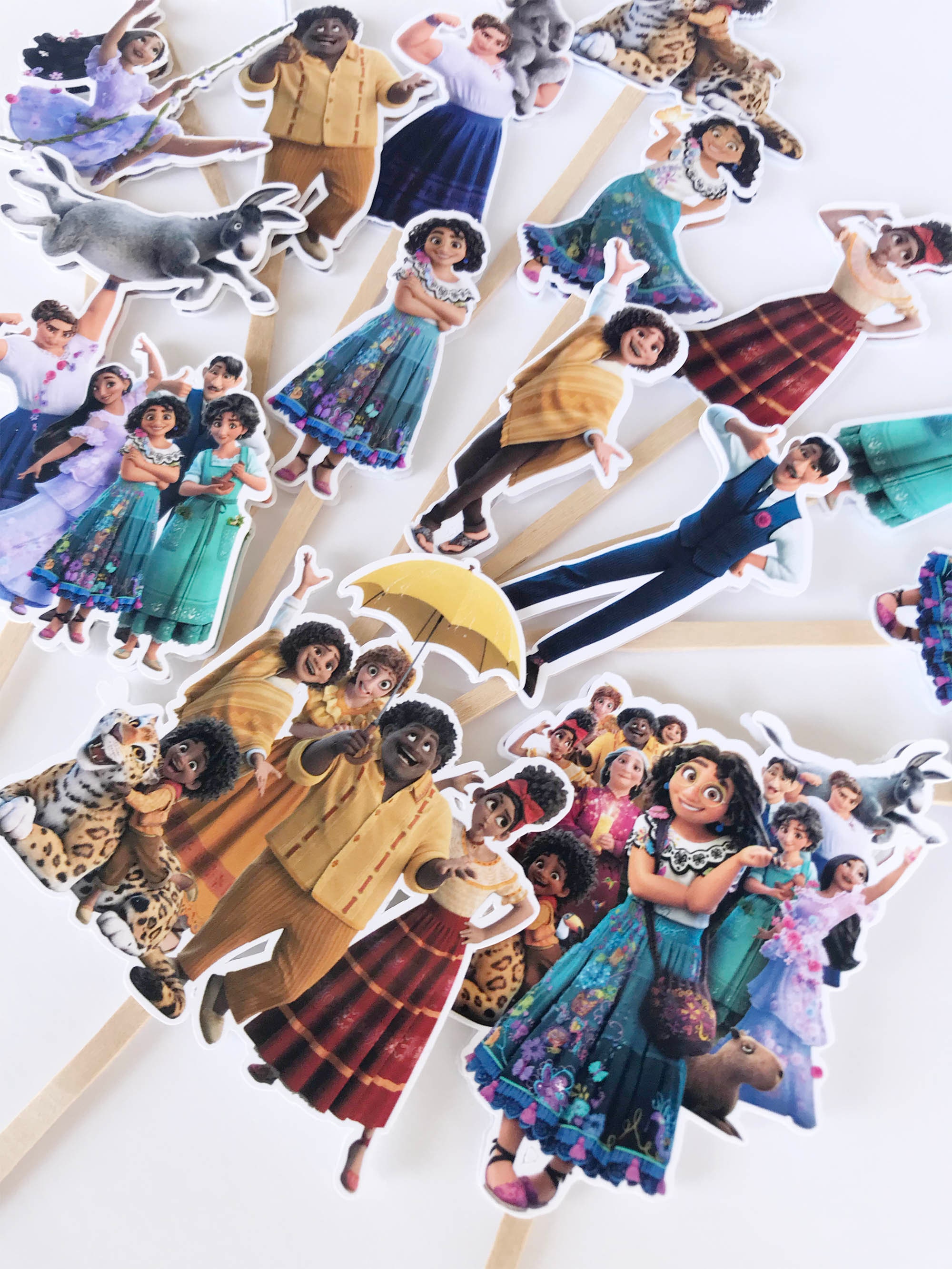 Encanto Cupcake Toppers, Encanto Birthday, Disney's Encanto Cupcake Toppers