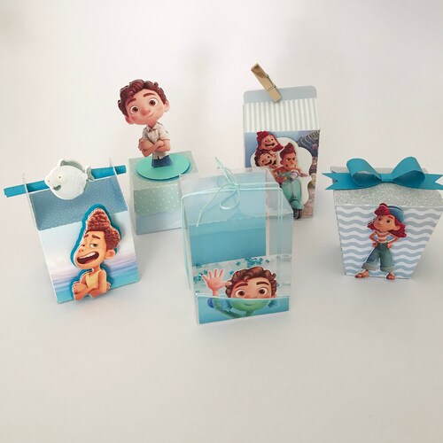 Luca Birthday Party Luca Favor Box Luca Party Decorations Etsy