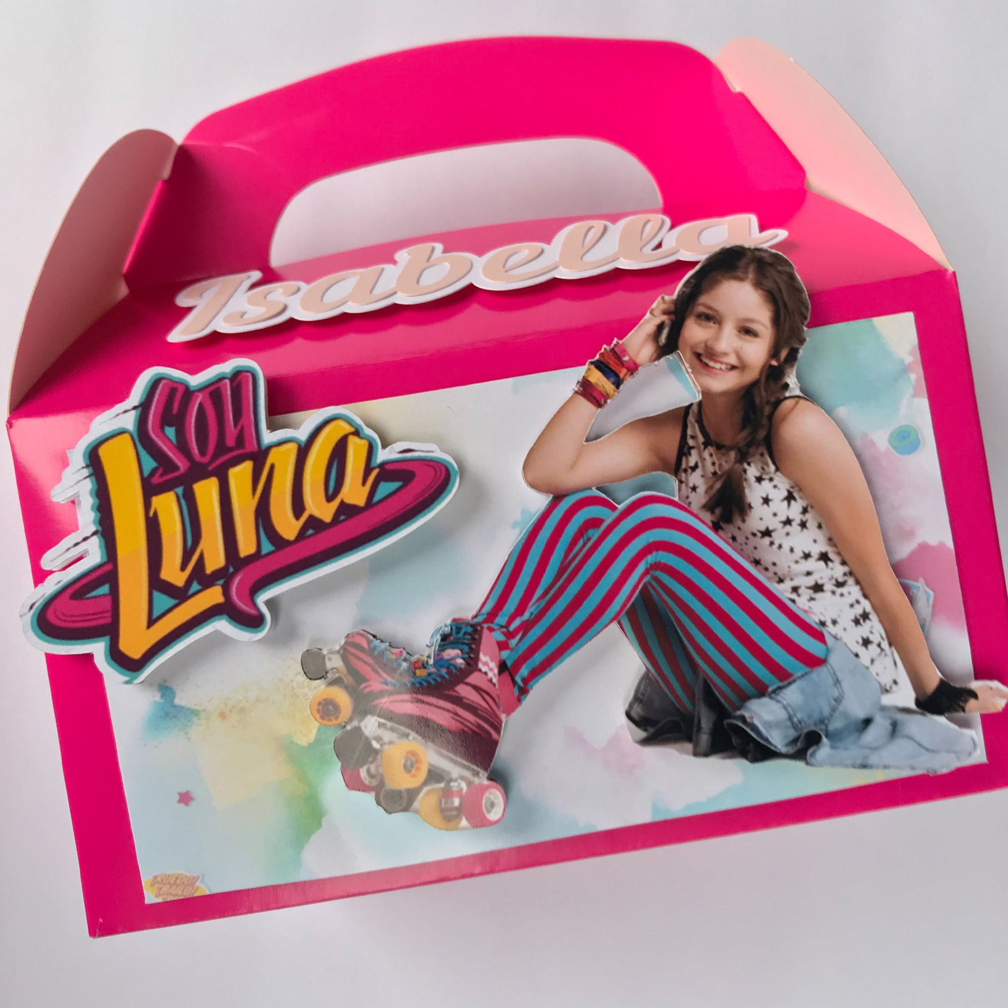 Soy Luna Gable Box, Soy Luna Birthday Party, Soy Luna Favor Boxes, Soy Luna  Gable Boxes 