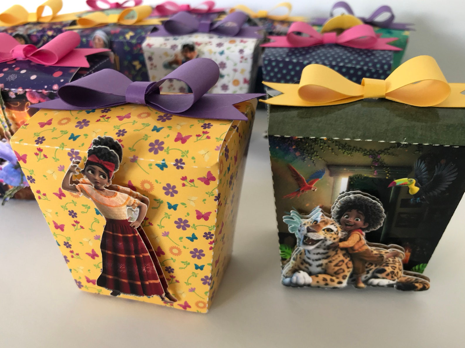 Encanto Set 3 Favor Box Party Box Encanto Party Etsy