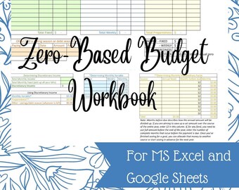 Budget Tracker, Budget Planner, Budget by paycheck spreadsheet, Google Sheets spreadsheet, MS Excel Spreadsheet