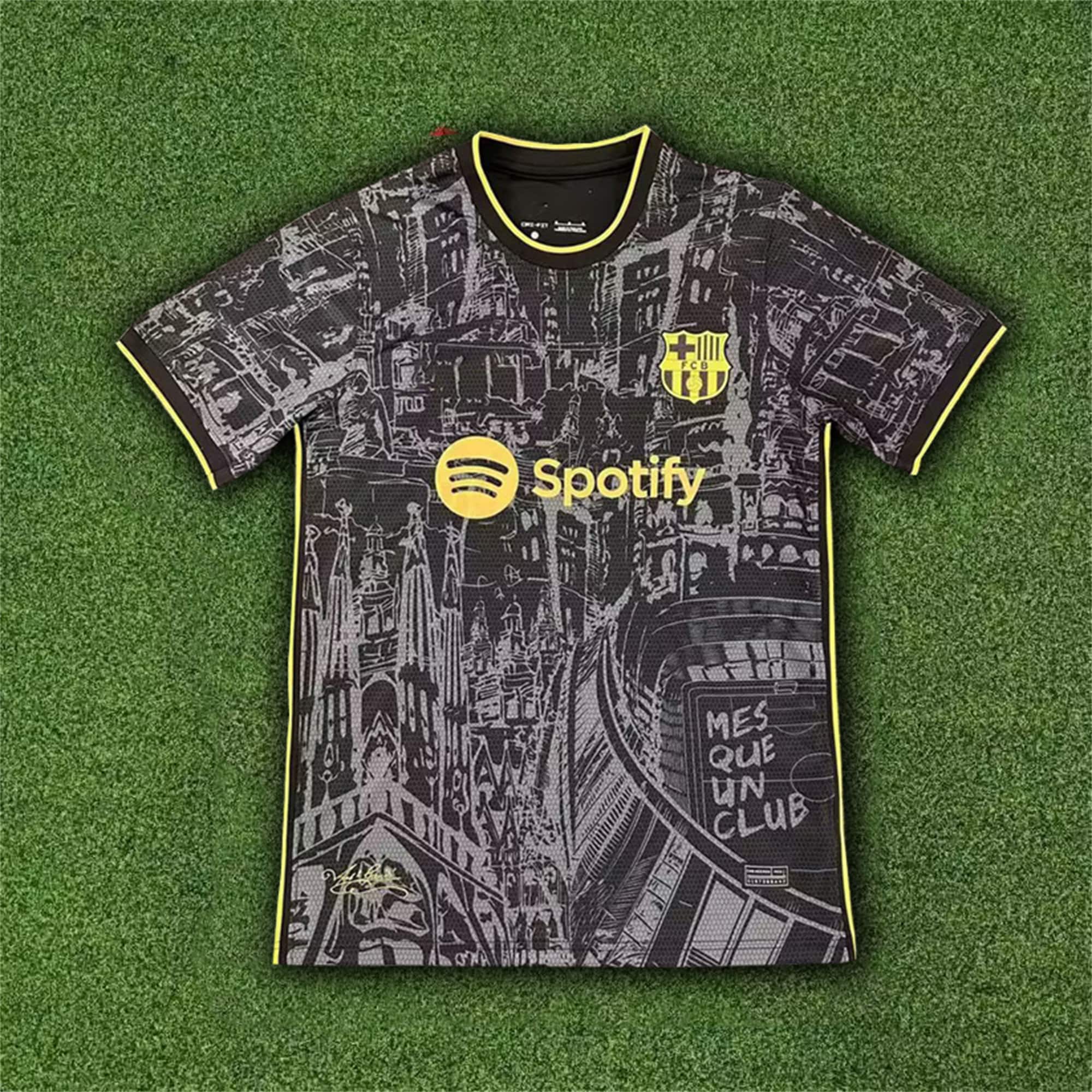 2023/2024 Barcelona Black & Gold Jersey (Special Edition)