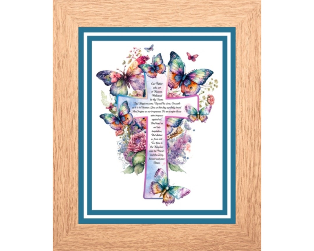 THE Lord's PRAYER Our Father Who Art in Heaven Christian Religious