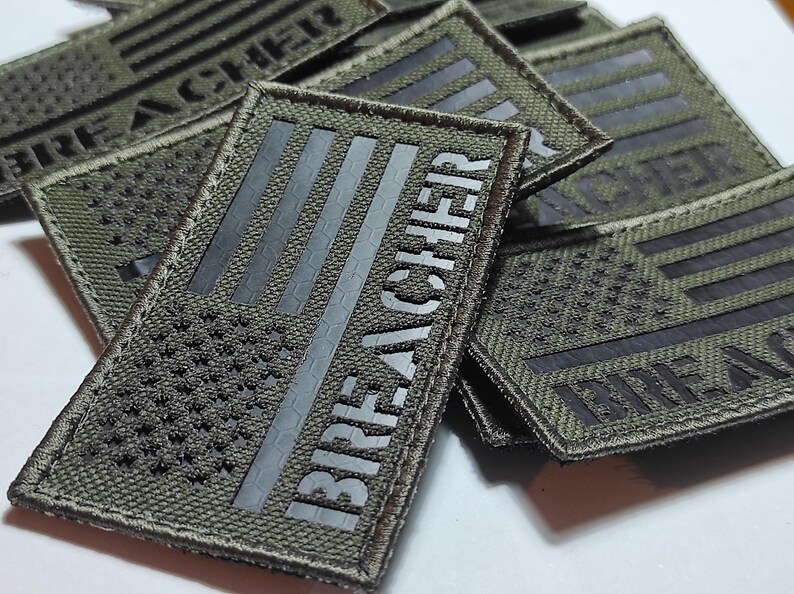 Custom Forward Us Flag, Patch Infrared Reflective Patches Military ...
