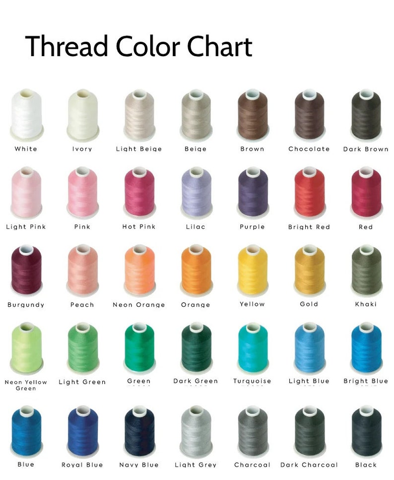 K&ouml;nnte beinhalten: Farbkarte f&uuml;r Garn mit 25 verschiedenen Garnfarben. Die Farben umfassen Wei&szlig;, Elfenbein, Hellbeige, Beige, Braun, Schokolade, Dunkelbraun, Hellrosa, Rosa, Pink, Flieder, Lila, Rot, Dunkelrot, Burgunderrot, Pfirsich, Neonorange, Orange, Gelb, Gold, Khaki, Neongr&uuml;n, Hellgr&uuml;n, Gr&uuml;n, Dunkelgr&uuml;n, T&uuml;rkis, Hellblau, Dunkelblau, Blau, K&ouml;nigsblau, Marineblau, Hellgrau, Anthrazit, Dunkelgrau und Schwarz.