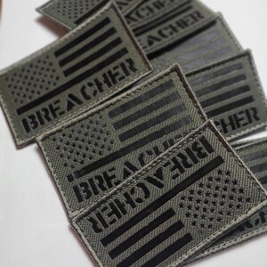 Custom Forward Us Flag, Patch Infrared Reflective Patches Military ...