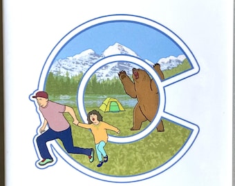 Colorado Family Outing (refrigerator magnet)