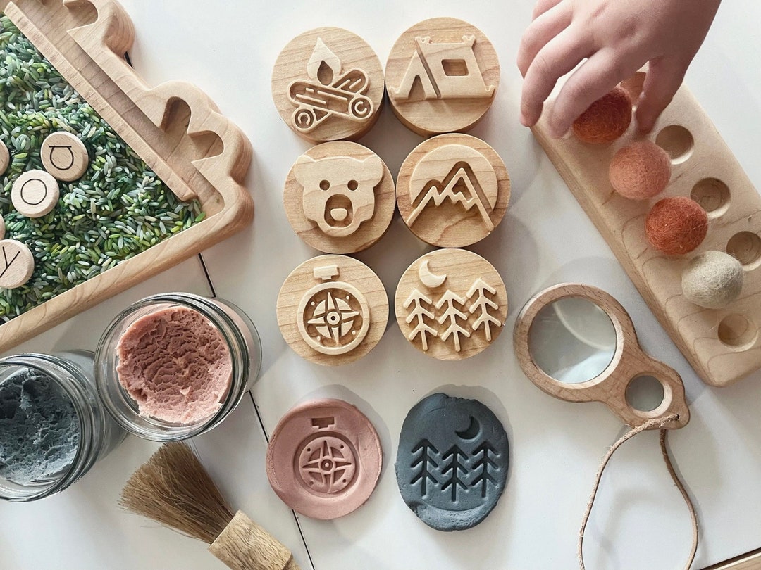 play dough stampers - Weather play dough stamps - play stamps