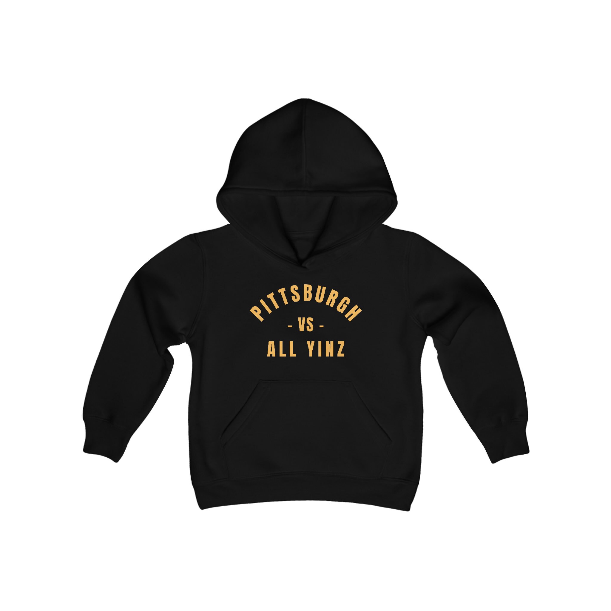 Youth Pittsburgh Vs All Yinz Hoodie - PGH, Pittsburgher