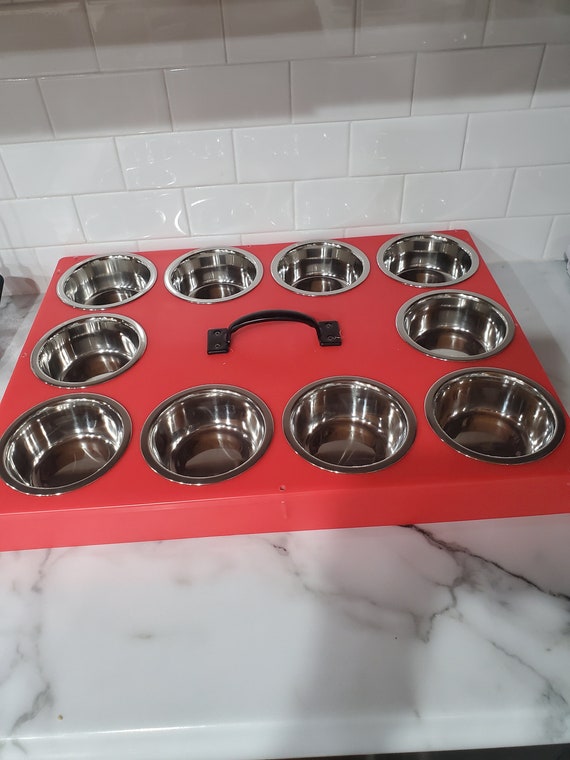 Puppy feeder on sale