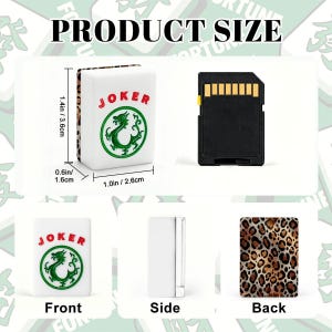 Leopard Print American Mahjong Tile Set, Custom Animal Print Mahjong Tiles, Luxury American Mahjong Game Set, Chic Mahjong Gift image 5