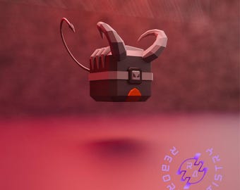 Impression 3D Houndoom Pokeball