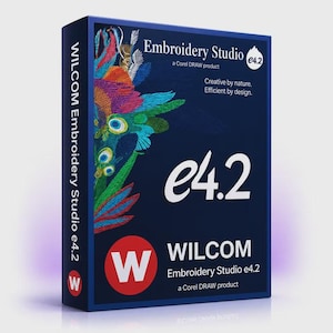 Software de digitalización de bordados Wilcom e4.2 / Licencia de por vida - Descarga instantánea