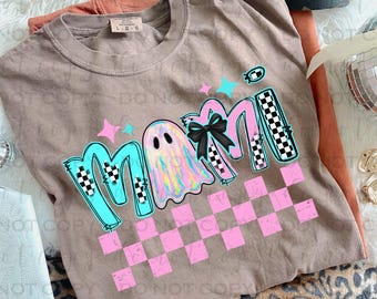 Pastel Ghost Mimi | DTF Transfer | Direct to film transfer | Ready to press | Halloween Transfer