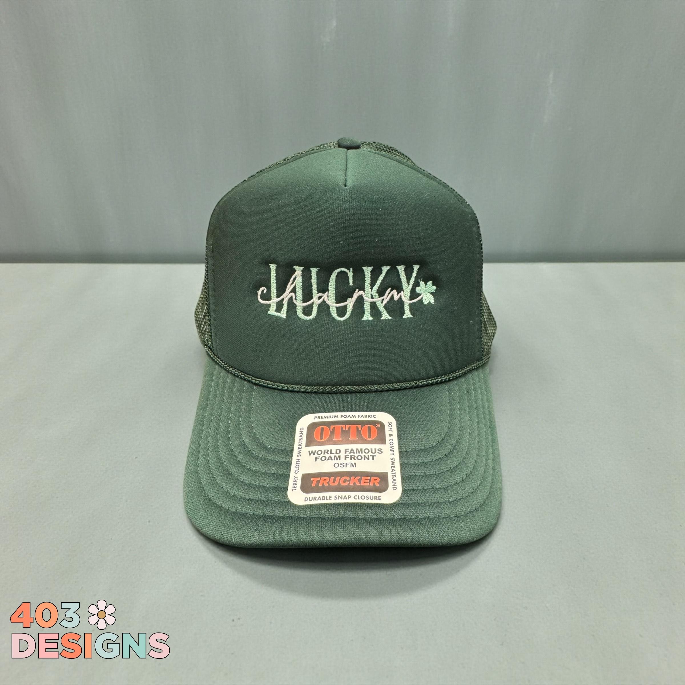 Lucky Charm Embroidered Hat – St Patrick display picture 2