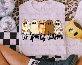 It's Spooky Season | DTF Transfer | Direct to film transfer | Ready to press | Halloween Transfer