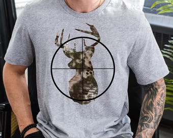 Camo Deer | DTF Transfer | Direct to film transfer | Ready to press | Men's Transfer