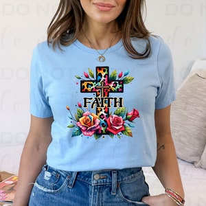 Faith | DTF Transfer | Direct to film transfer | Ready to press | Faith Transfer
