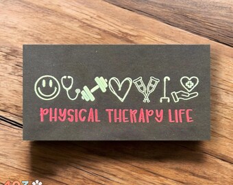 Physical Therapy Life Shirt or Sweatshirt | PT Gift | Healthcare Worker Gift | Choose Tee or Crew | Physical Therapist Outfit