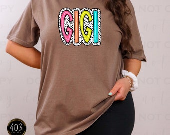 GiGi Dalmatian Dots | DTF Transfer | Direct to film transfer | Ready to press | Everyday Transfer