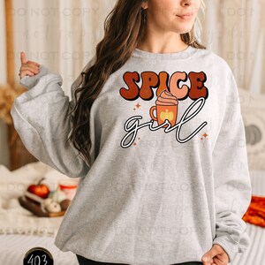 Spice Girl | DTF Transfer | Direct to film transfer | Ready to press | Fall Transfer