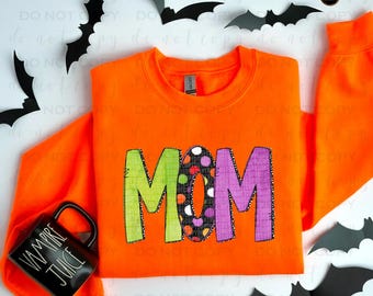 Halloween Name- Mom | DTF Transfer | Direct to film transfer | Ready to press | Halloween Fall Transfer