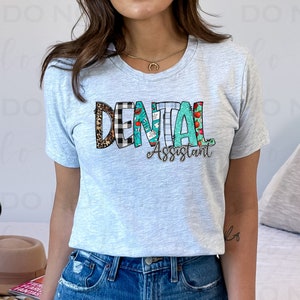 Dental Assistant | DTF Transfer | Direct to film transfer | Ready to press