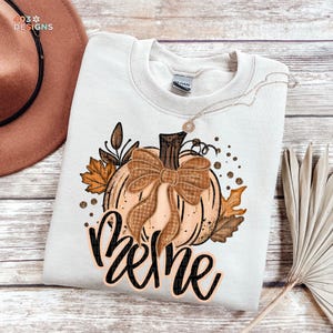 Fall Glitter Pumpkin Meme | DTF Transfer | Direct to film transfer | Ready to press | Fall Personalized Transfer