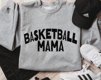 Basketball Mama Black | DTF Transfer | Direct to film transfer | Ready to press | Basketball Transfer