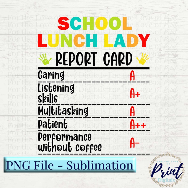 Lunch Lady Png - Etsy