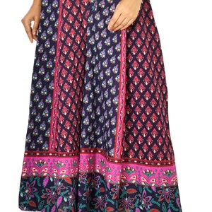 Bohemian Dress with Palazzo Pants India and Yoga Pants Harem Pants by Handmade India Print Dress by Jaipur Block Print Purple Flower Pants image 4