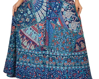Harem Pants Women with Bohemian Dress Yoga Pants BlueRed Pant Palazzo Pants and Baggy Trousers with Beach Print Hippie Clothing Gypsie Dress