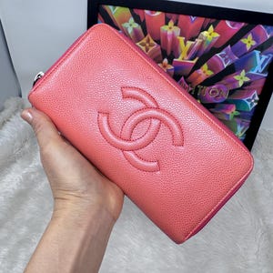 Cartera auténtica Chanel Zippy