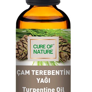 Turpentine Oil, %100 Turpentine Oil, Pinus spp , Natural Oil image 3