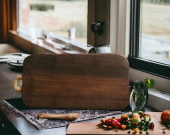 Handcrafted Walnut Tree Cutting, Serving, Presentation Boards