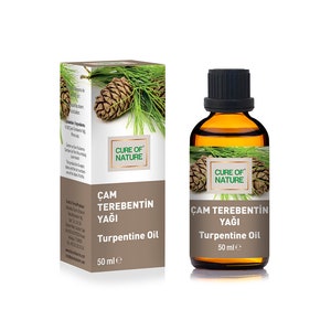 Terpentijnolie, 100% terpentijnolie, Pinus spp, natuurlijke olie afbeelding 1