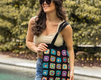 Laya Cotton Crochet Tote Bags