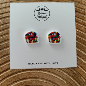 Elmer - Mini Stud Earrings