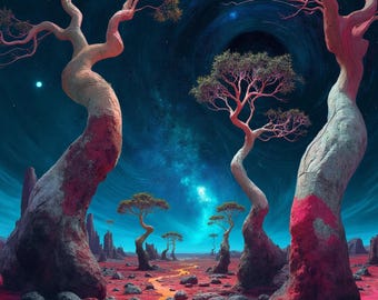 Albert Namatjira-Inspired Art: 10 Rare Digital Paintings for NFT, Prints & Presentations – Full Commercial Rights