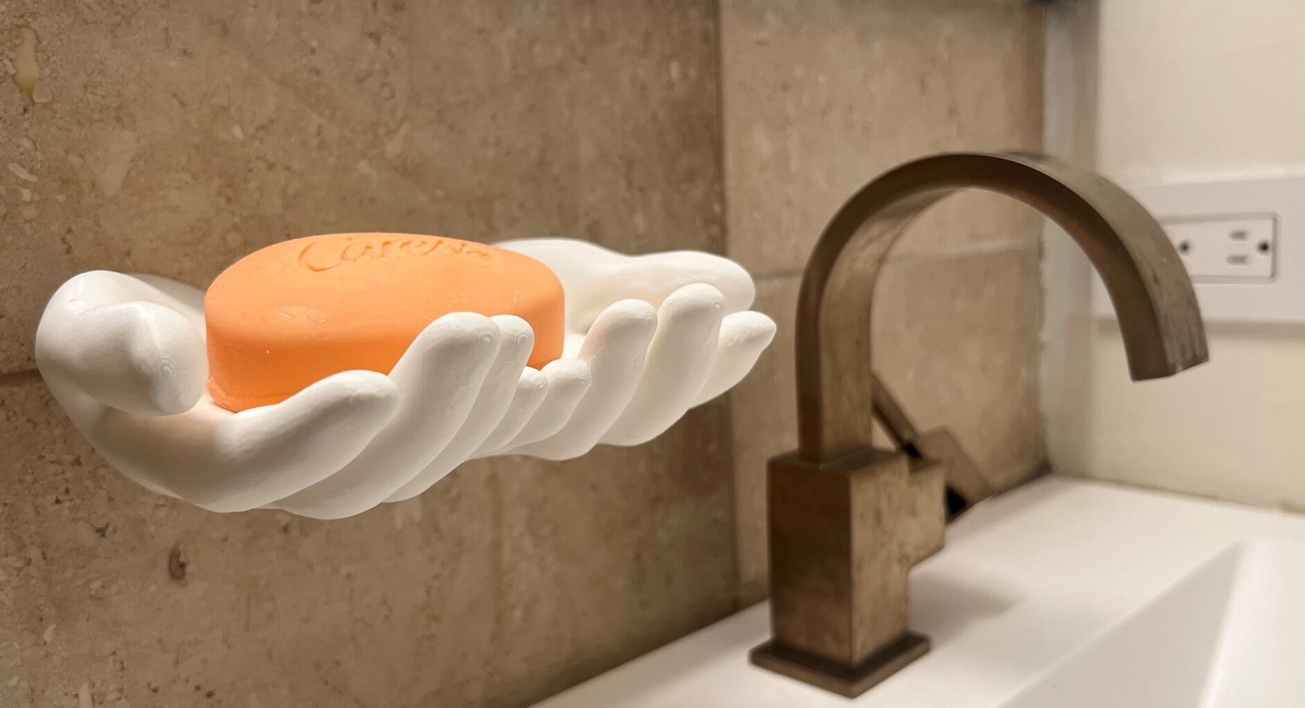 Wall Mounted Hand Tray - Etsy