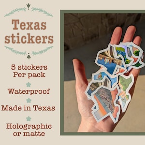 TEXAS Themed Stickers!