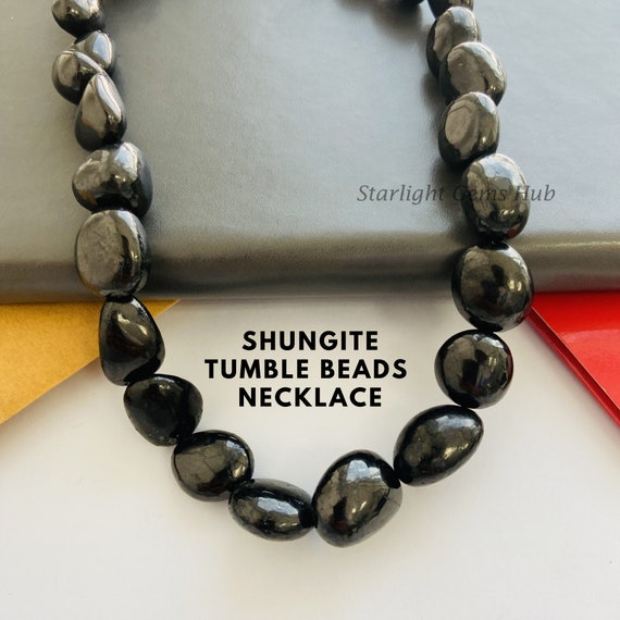 Shungite bead necklace deals