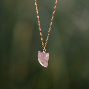 Sunstone gemstone necklace 18 carat gold plated*spiritual gift*Boho jewelry*Hippie necklace