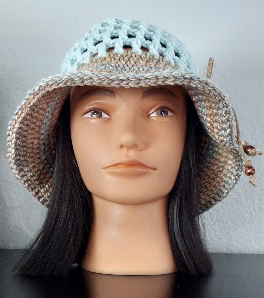 Women's Crochet Bucket Hat Women's Boho Hat Crochet Etsy