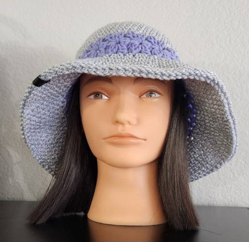Women's Crochet Bucket Hat Crochet Women's Boho Hat Etsy