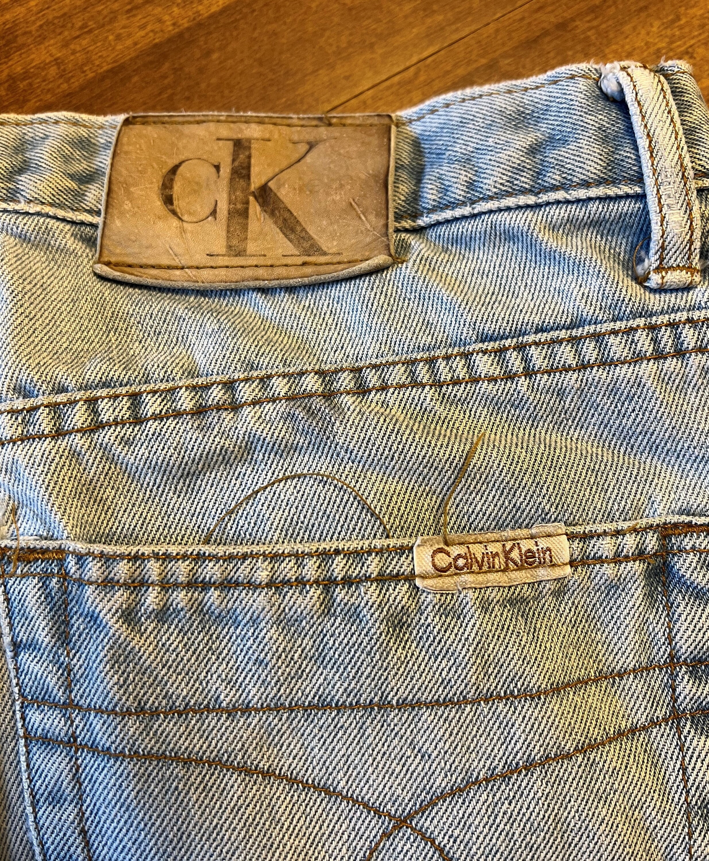 Ck Button Fly Jeans - Etsy